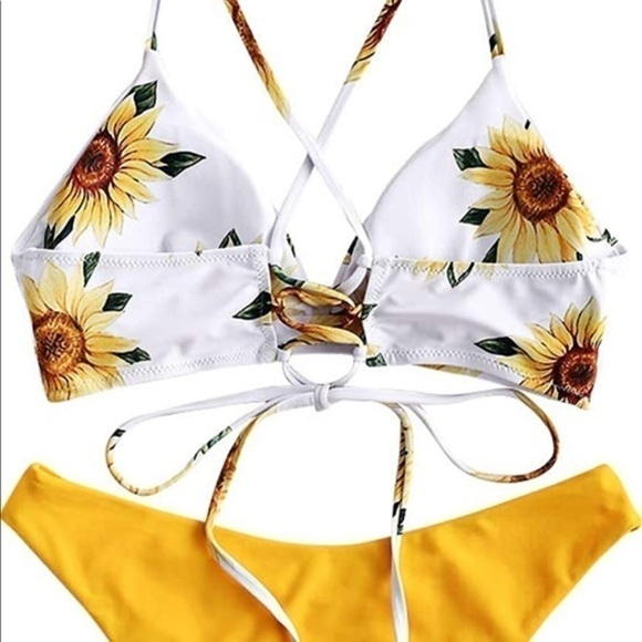 SUNFLOWER two piece bikini set - Picture 6 of 7